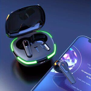 LED Display Touch In-Ear TWS Wireless Earbuds Sports Music Game Headset